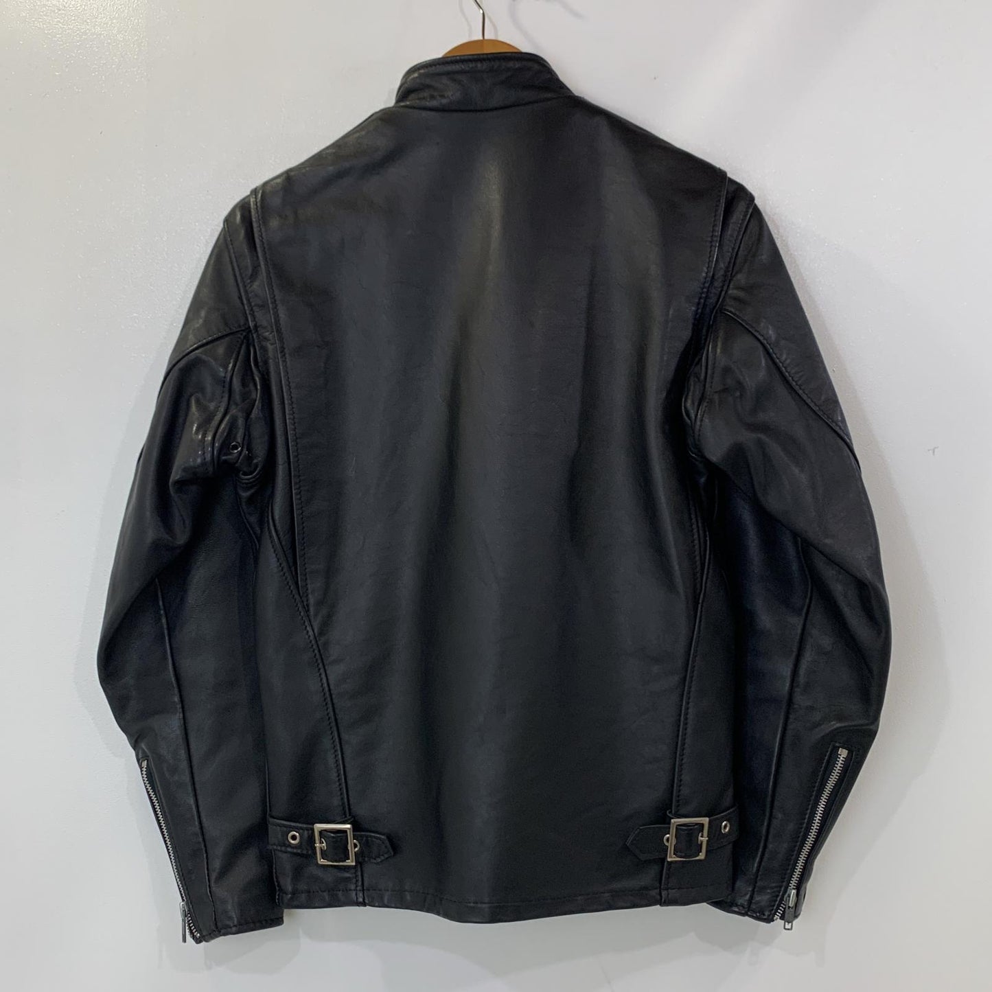 【中古】schott | ショット シングルライダースジャケット ライダースジャケット 641 ブラック サイズ:34