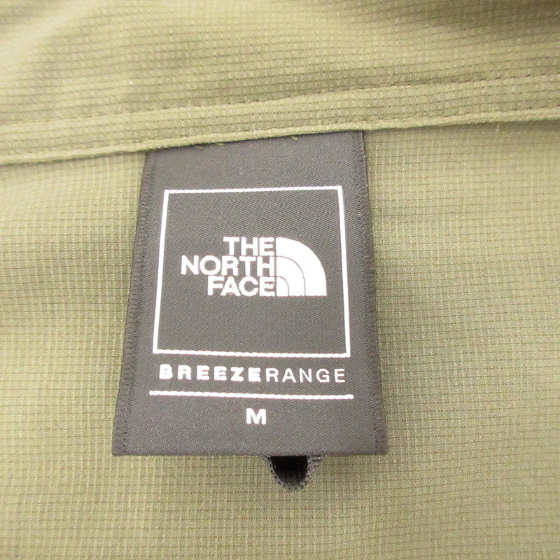 【中古】THE NORTH FACE | ザ・ノースフェイス TNF BE FREE JACKET ナイロンジャケット NP22532 オリーブ サイズ:M