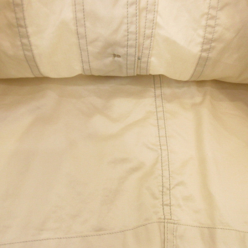 【中古】Danton | ダントン LIGHT MOLESKIN S/S SHIRT COVERALL カバーオール DT-A0314 SAMPLE品 アイボリー サイズ:40