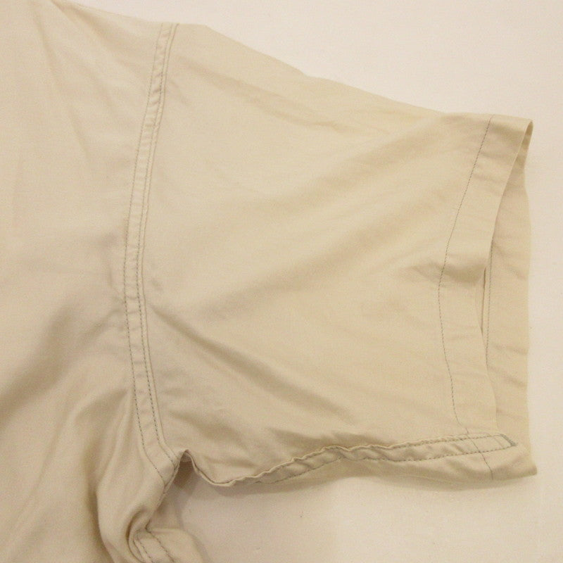 【中古】Danton | ダントン LIGHT MOLESKIN S/S SHIRT COVERALL カバーオール DT-A0314 SAMPLE品 アイボリー サイズ:40