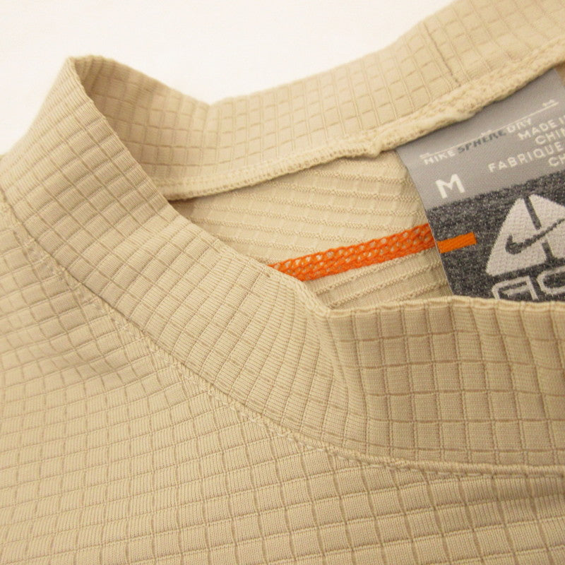 【中古】NIKE ACG | ナイキ エーシージー BIG LOGO 半袖Tシャツ 198435 ベージュ サイズ:M