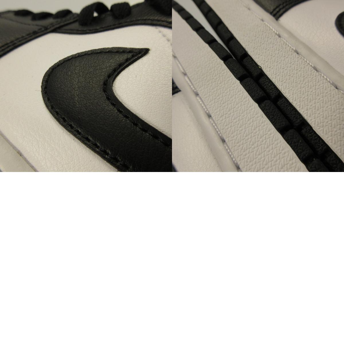 【中古】NIKE | ナイキ WMNS AIR JORDAN 1 MID スニーカー DV0991-101 ブラック 28cm