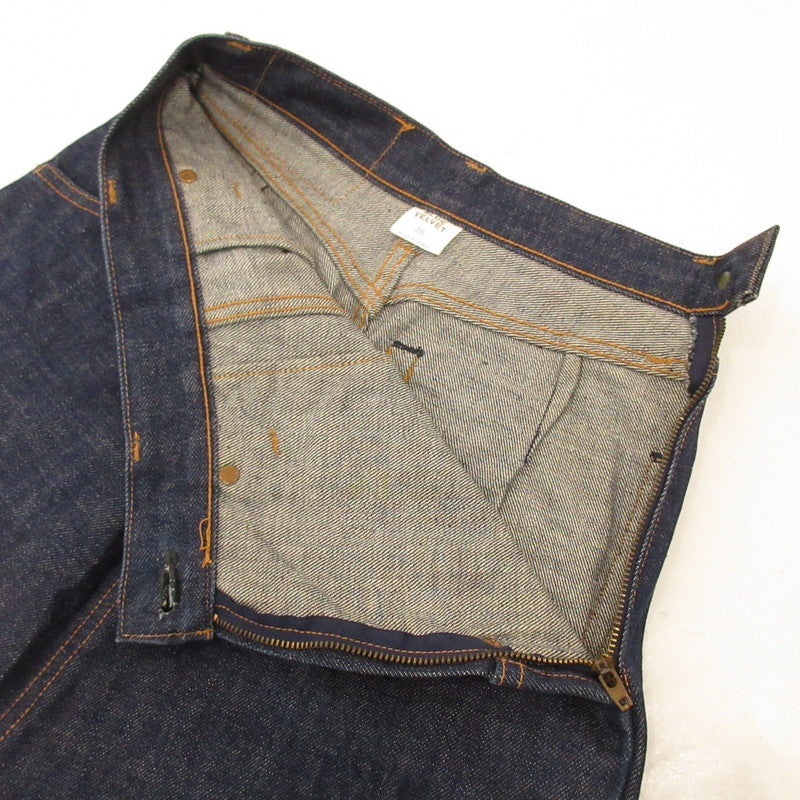 【中古】EVISU | エヴィス スカート 6013 ブルー サイズ:36