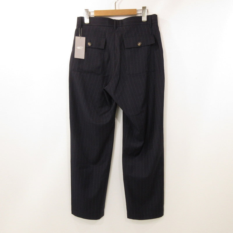 【中古】BEAMS LIGHTS | ビームスライツ スーパー110’Sウールベイカーパンツ パンツ 51-23-0269-565 ネイビー サイズ:S