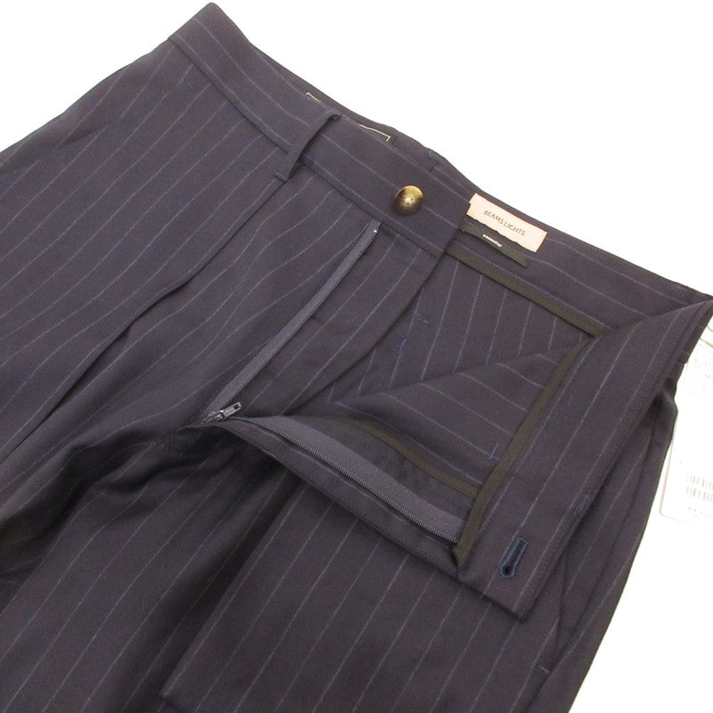 【中古】BEAMS LIGHTS | ビームスライツ スーパー110’Sウールベイカーパンツ パンツ 51-23-0269-565 ネイビー サイズ:S