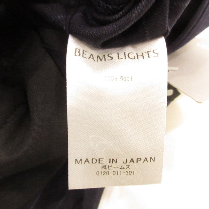【中古】BEAMS LIGHTS | ビームスライツ スーパー110’Sウールベイカーパンツ パンツ 51-23-0269-565 ネイビー サイズ:S