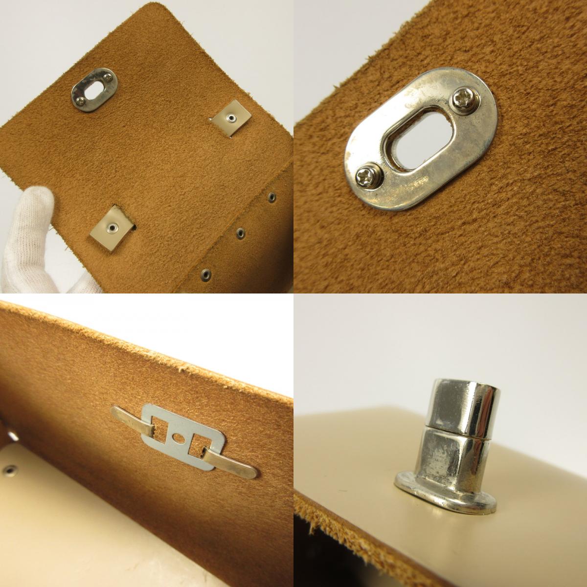 【中古】Hender Scheme | エンダースキーマ Assemble Hand Flap S ショルダーバッグ ベージュ