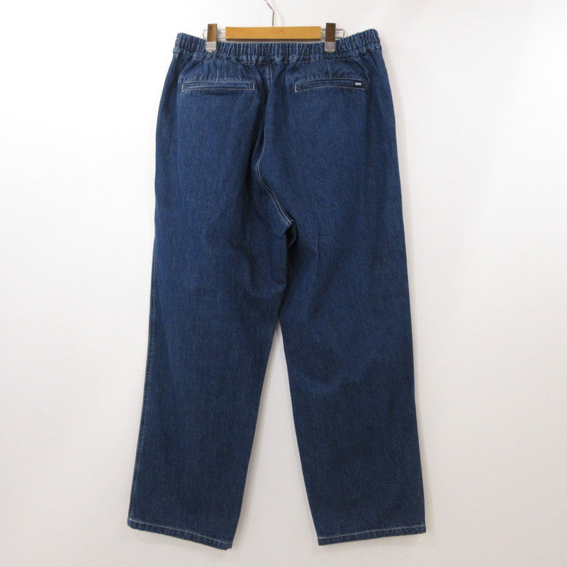 【中古】FTC | エフティーシー DENIM EASY PANTS パンツ FTC025SUMB01 ブルー サイズ:XL