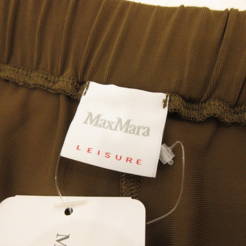 【中古】MAX MARA | マックスマーラ AROLE RINO パンツ 13-78-10416 2020A/W カーキ サイズ:XS