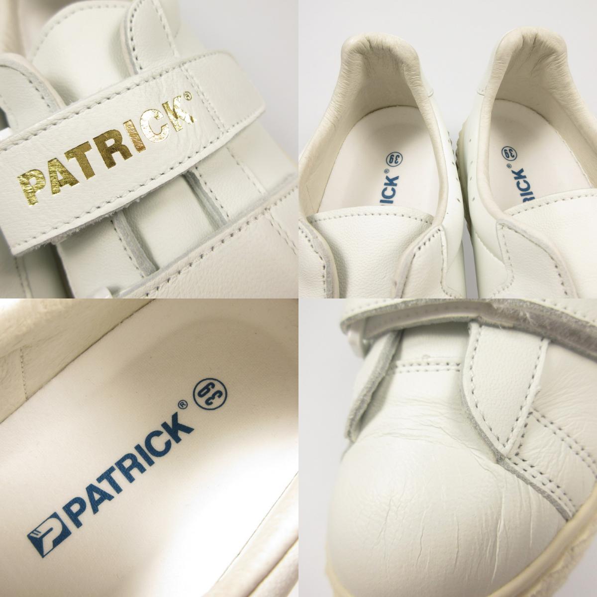 【中古】PATRICK | パトリック オーシャン・ゴート スニーカー 504630 24.5cm ホワイト