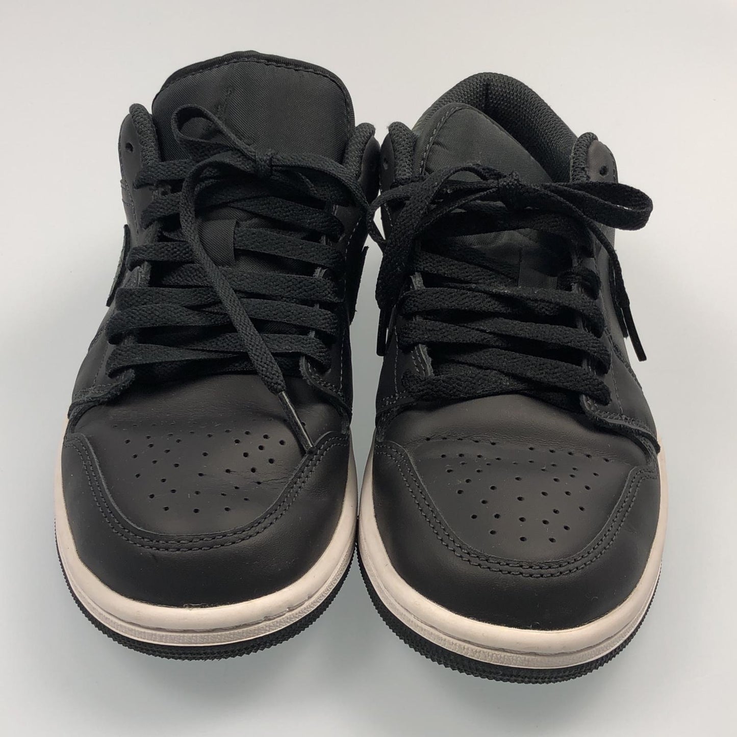 【中古】NIKE | ナイキ Air Jordan 1 Low 'Black Elephant/Safari' スニーカー FB9907-001 ブラック 25cm