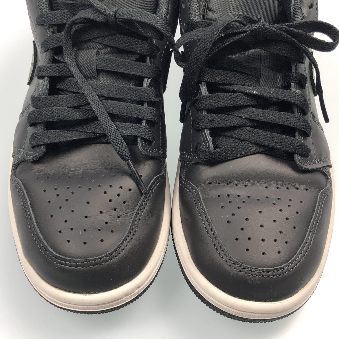 【中古】NIKE | ナイキ Air Jordan 1 Low 'Black Elephant/Safari' スニーカー FB9907-001 ブラック 25cm