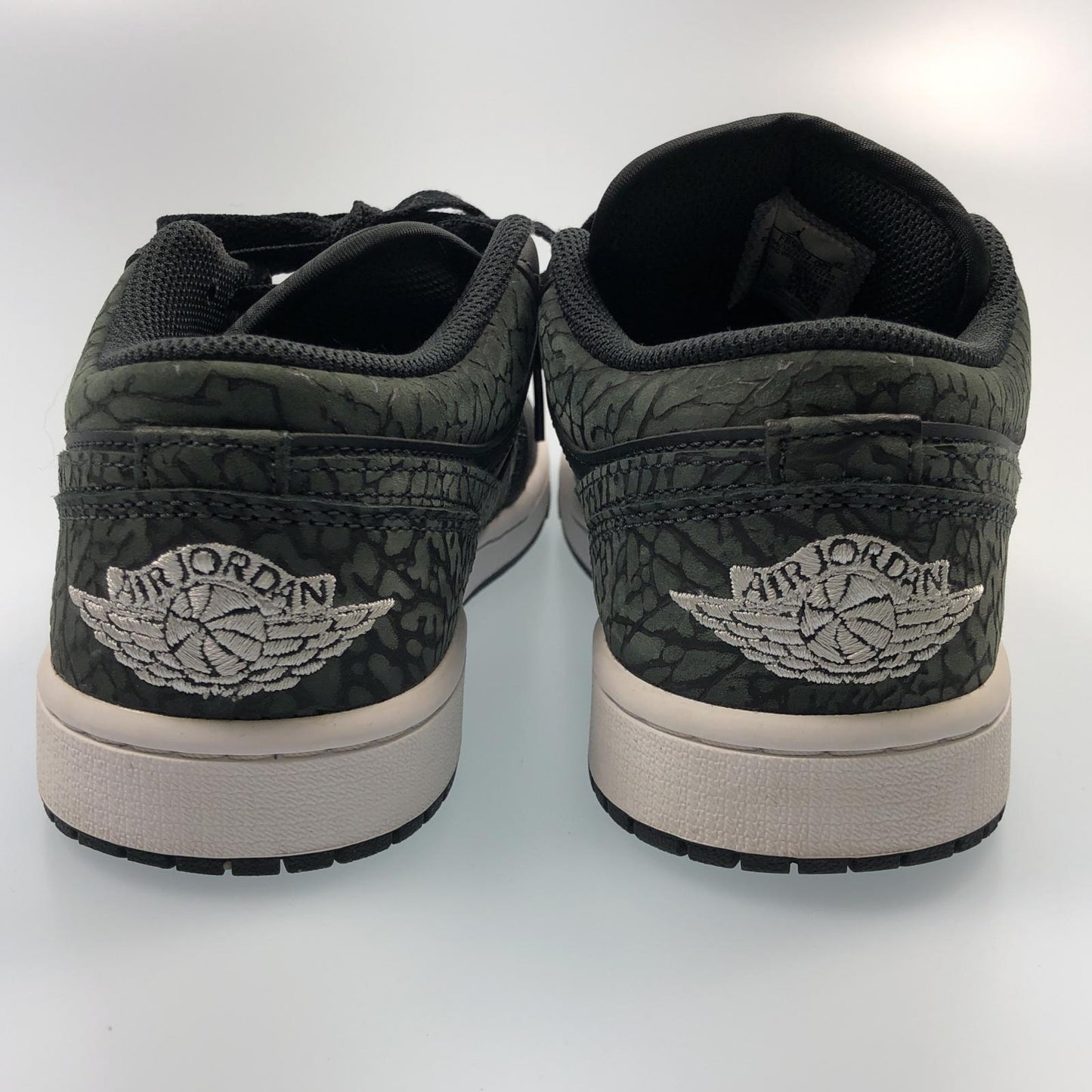 【中古】NIKE | ナイキ Air Jordan 1 Low 'Black Elephant/Safari' スニーカー FB9907-001 ブラック 25cm