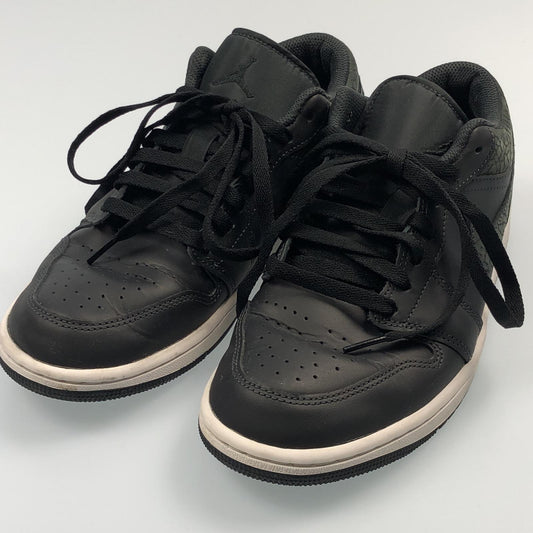 【中古】NIKE | ナイキ Air Jordan 1 Low 'Black Elephant/Safari' スニーカー FB9907-001 ブラック 26.5cm