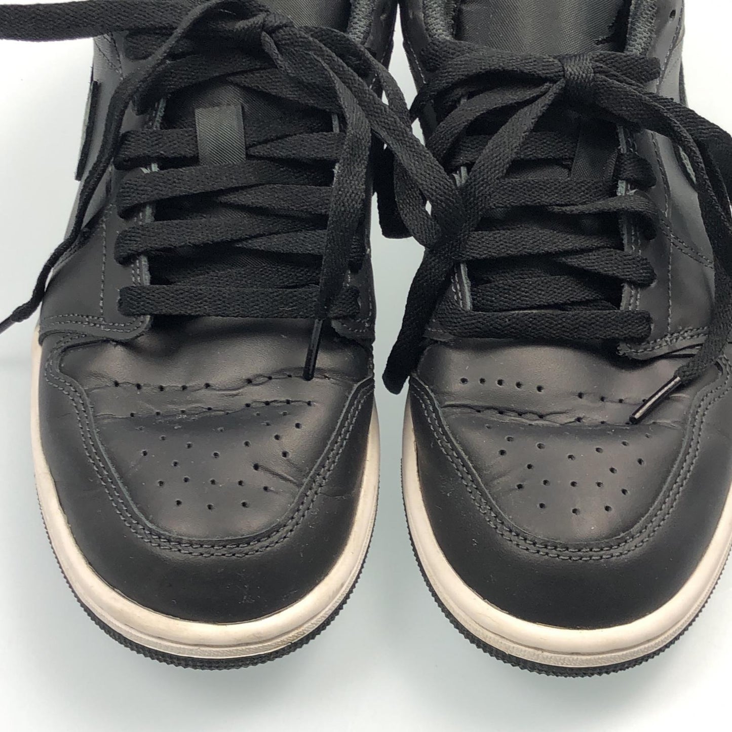 【中古】NIKE | ナイキ Air Jordan 1 Low 'Black Elephant/Safari' スニーカー FB9907-001 ブラック 26.5cm