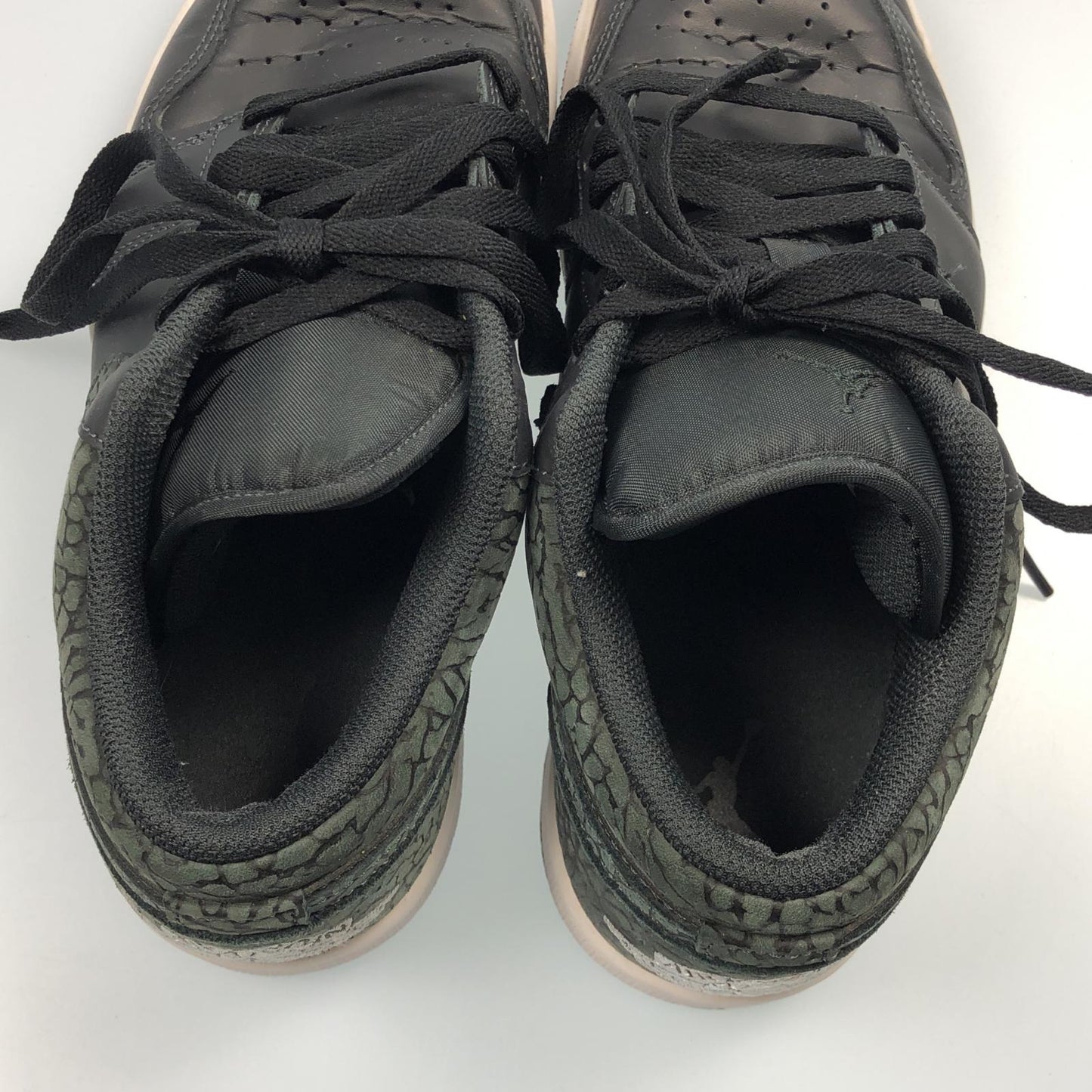 【中古】NIKE | ナイキ Air Jordan 1 Low 'Black Elephant/Safari' スニーカー FB9907-001 ブラック 26.5cm