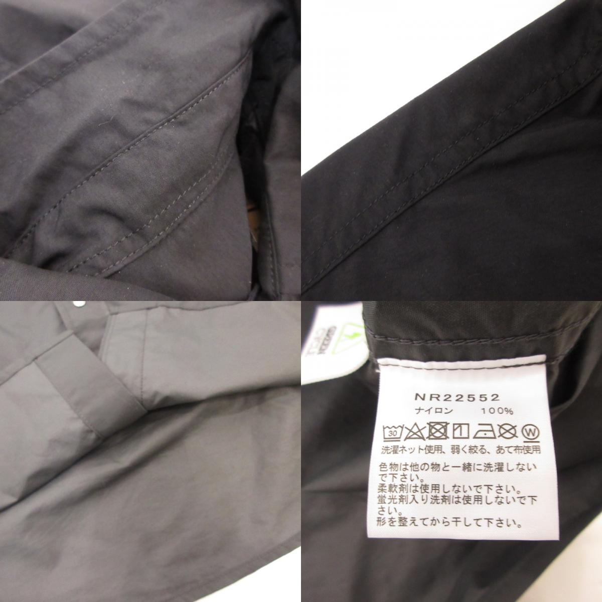 【中古】THE NORTH FACE | ザ・ノースフェイス S/S Nuptse Shirt 半袖シャツ NR22552 ブラック サイズ:M
