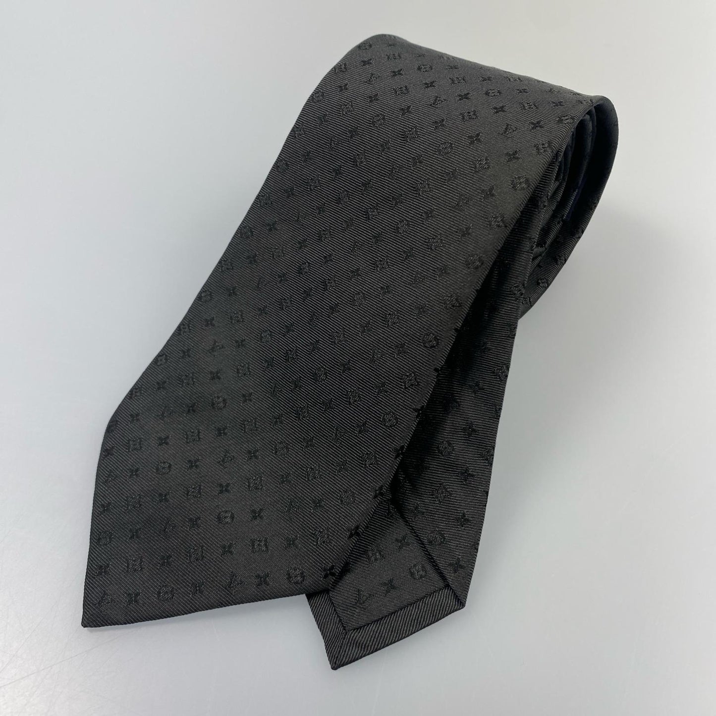 【中古】LOUIS VUITTON | ルイ・ヴィトン ネオモノグラミッシム 8CM ネクタイ M75989 国内正規品
