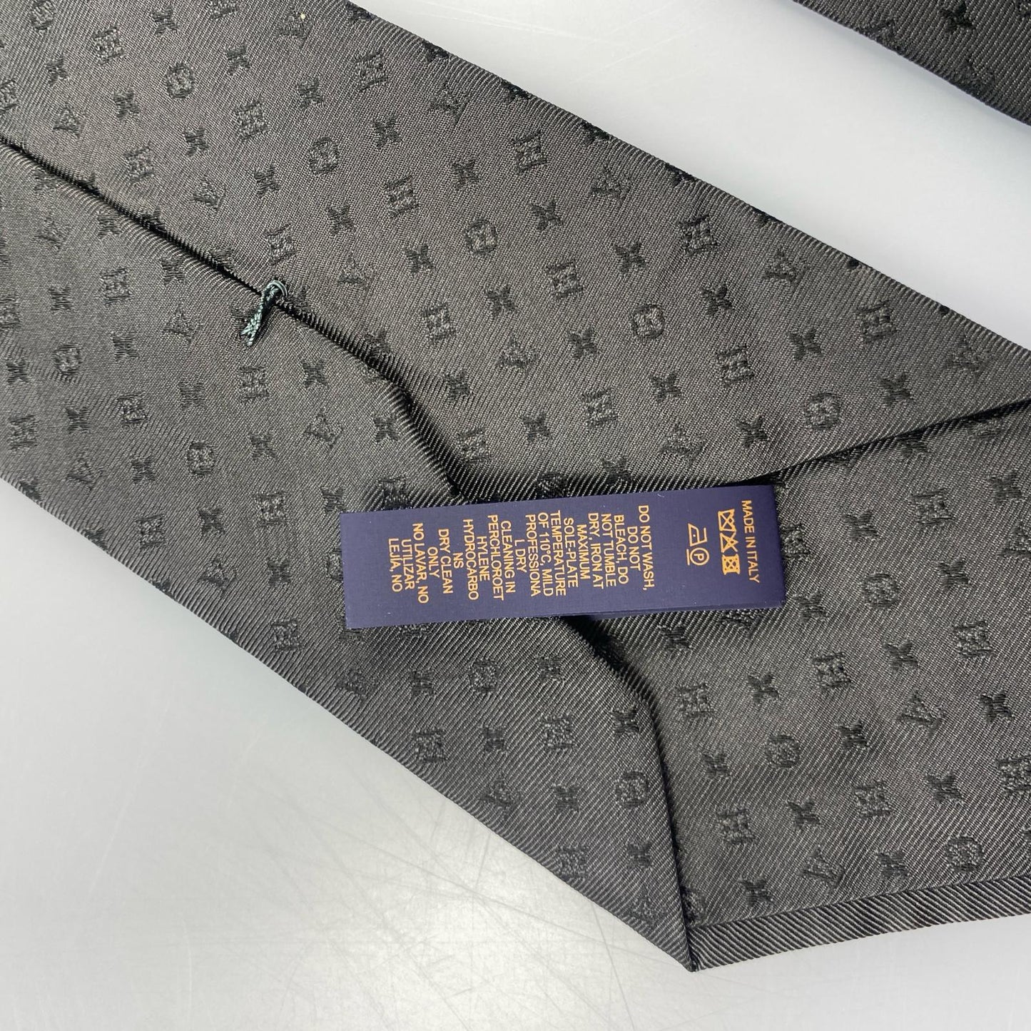【中古】LOUIS VUITTON | ルイ・ヴィトン ネオモノグラミッシム 8CM ネクタイ M75989 国内正規品