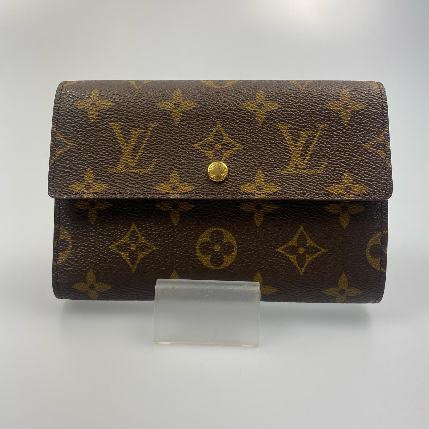 【中古】LOUIS VUITTON | ルイ・ヴィトン ポルトトレゾールエテュイパピエ 三つ折り財布 M61202