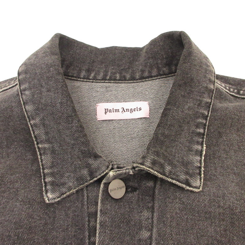 【中古】Palm Angels | パームエンジェルス デニム PMYE006S19344001 国内正規品 ブラック サイズ:S