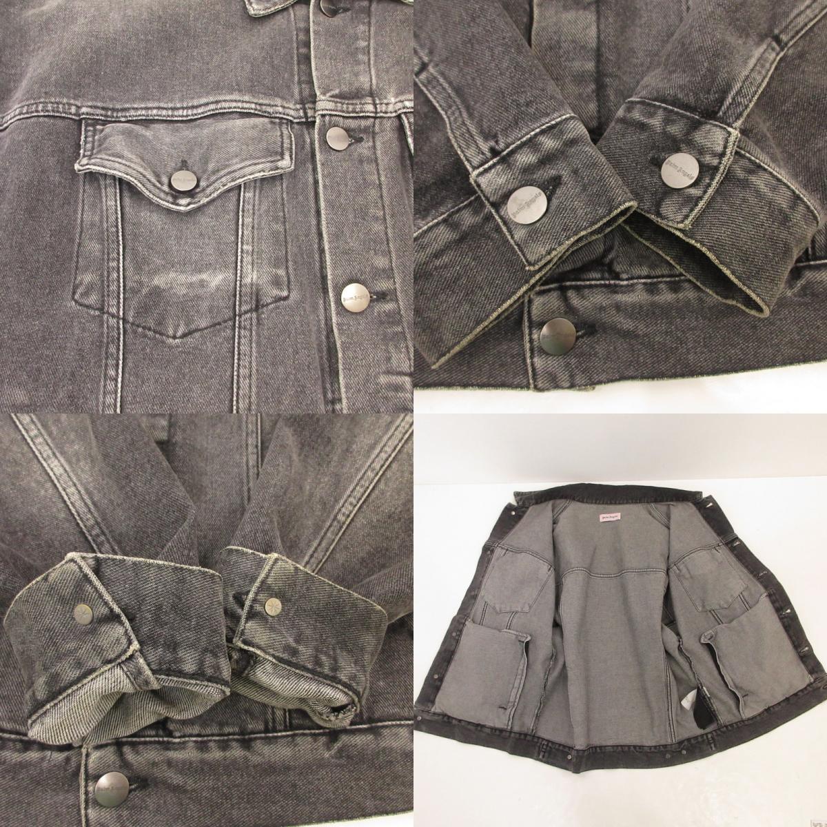 【中古】Palm Angels | パームエンジェルス デニム PMYE006S19344001 国内正規品 ブラック サイズ:S