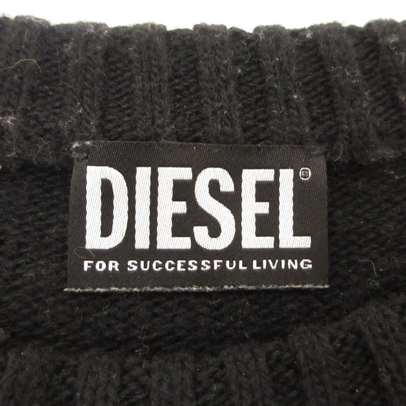 【中古】DIESEL | ディーゼル K-LIFT-OUT セーター A15997RGHBA ブラック サイズ:S