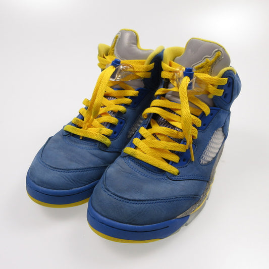【中古】NIKE | ナイキ AIR JORDAN 5 JSP Laney スニーカー CD2720-400 ブルー 27cm