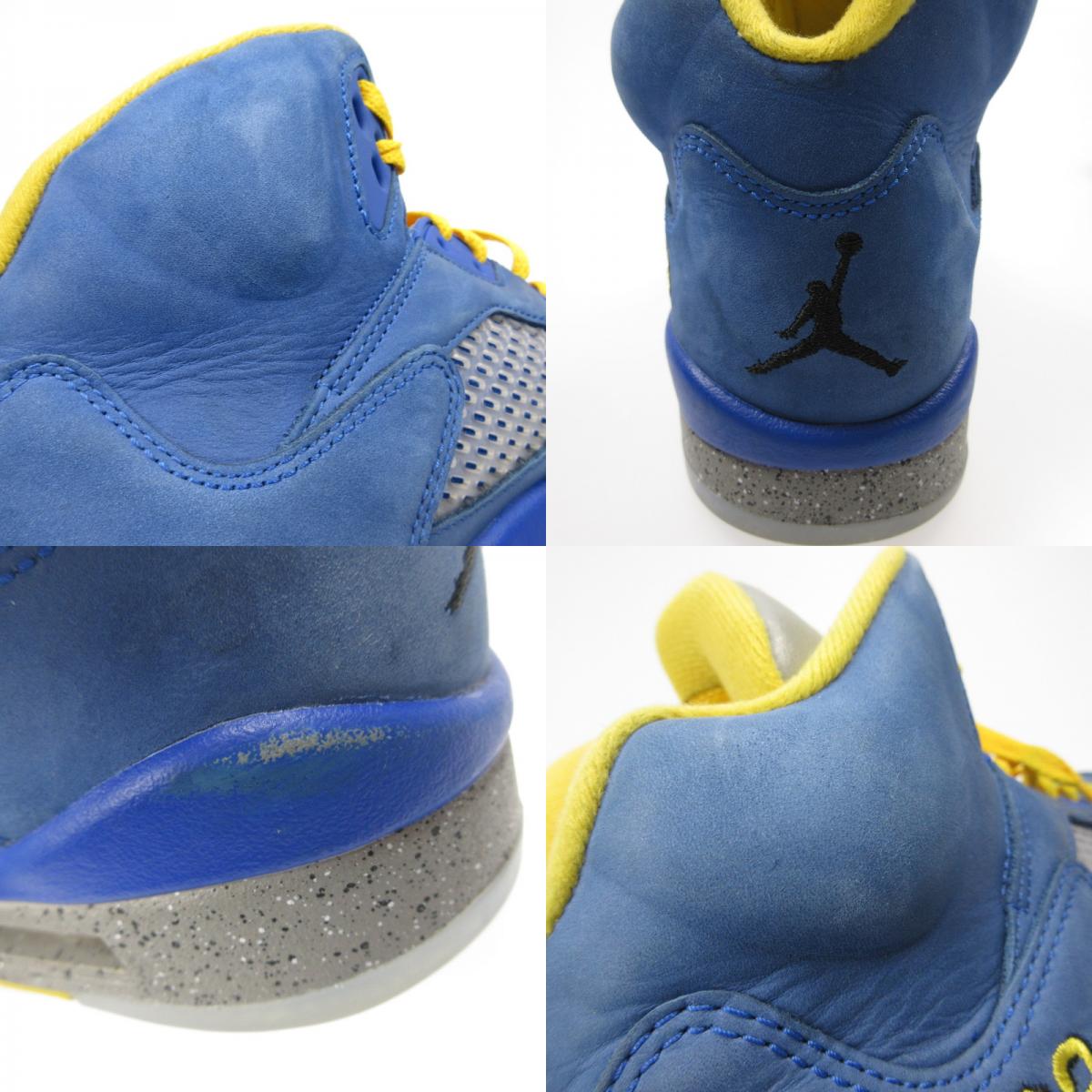 【中古】NIKE | ナイキ AIR JORDAN 5 JSP Laney スニーカー CD2720-400 ブルー 27cm