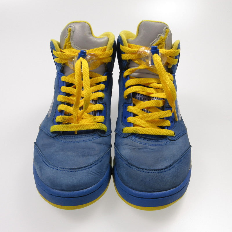 【中古】NIKE | ナイキ AIR JORDAN 5 JSP Laney スニーカー CD2720-400 ブルー 27cm