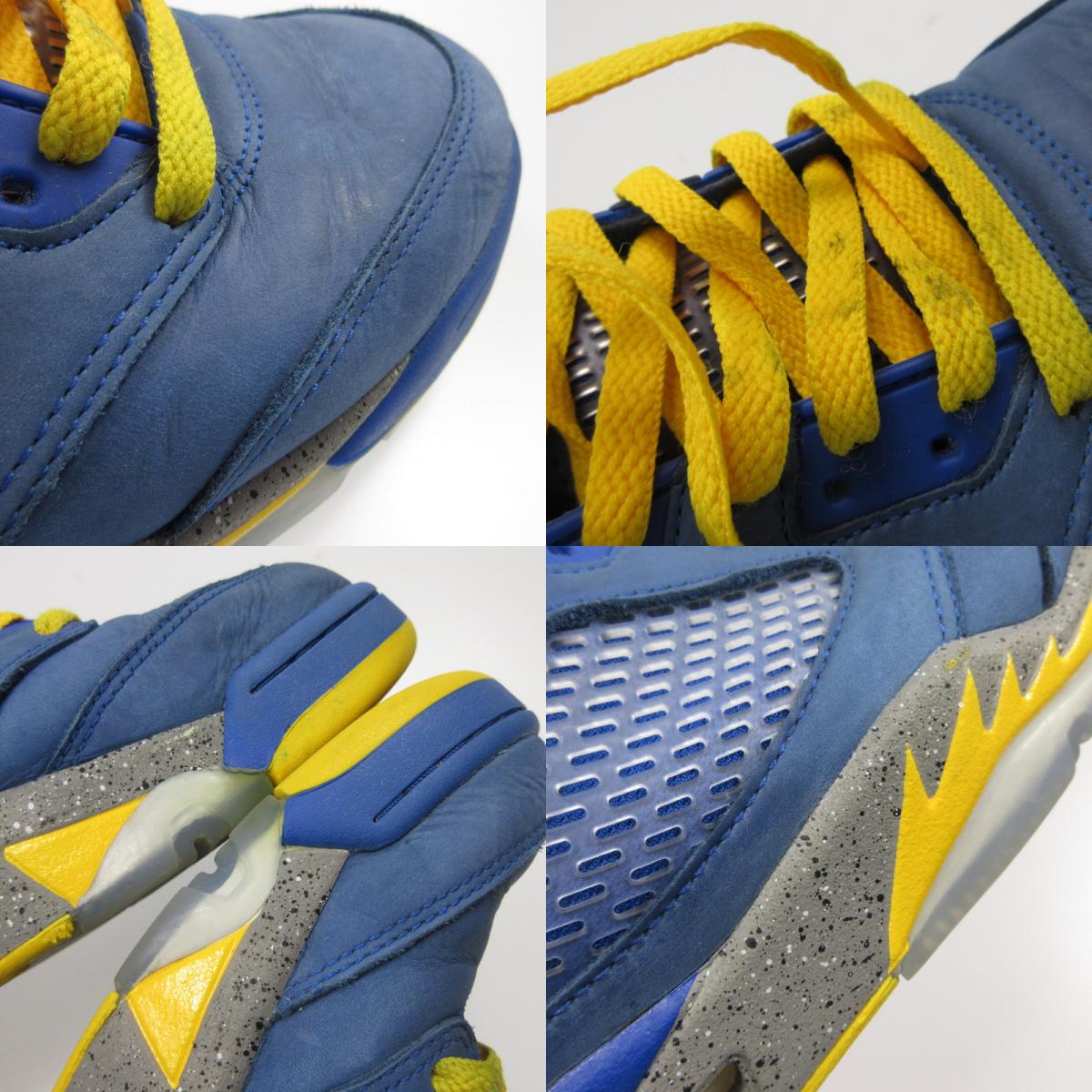【中古】NIKE | ナイキ AIR JORDAN 5 JSP Laney スニーカー CD2720-400 ブルー 27cm