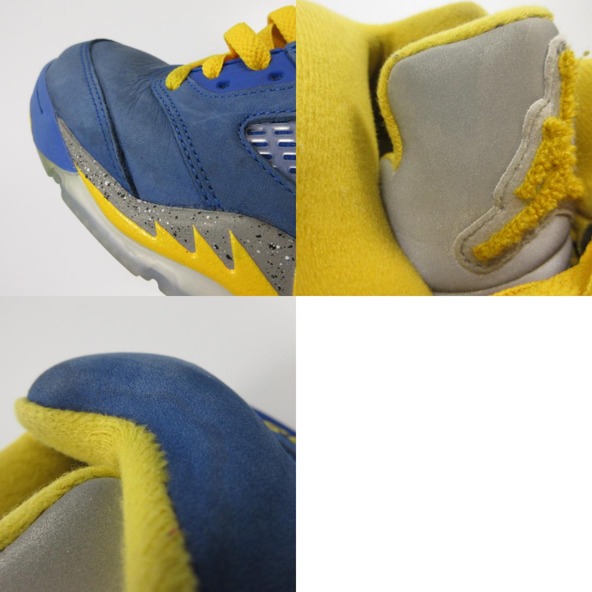 【中古】NIKE | ナイキ AIR JORDAN 5 JSP Laney スニーカー CD2720-400 ブルー 27cm