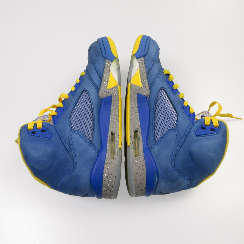 【中古】NIKE | ナイキ AIR JORDAN 5 JSP Laney スニーカー CD2720-400 ブルー 27cm