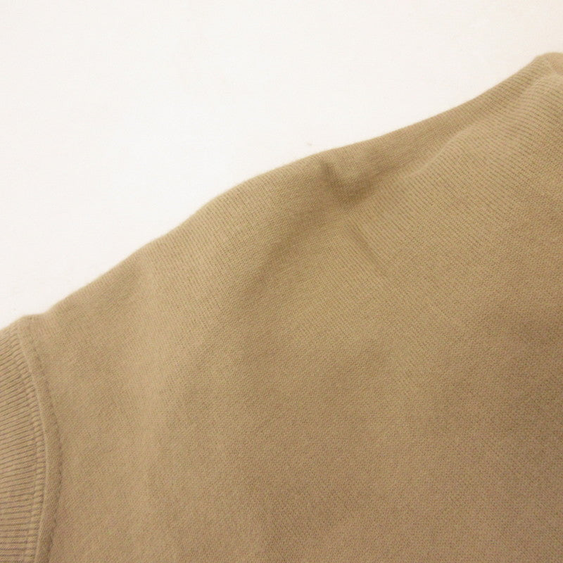 【中古】W)TAPS | ダブルタップス WTVUA LS TEE 長袖Tシャツ 211ATDT-LT01S ベージュ サイズ:1