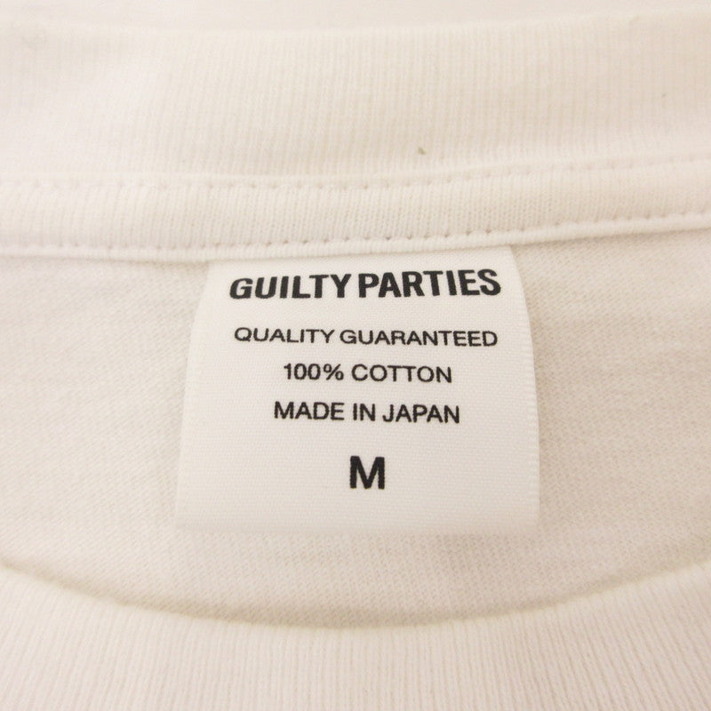 【中古】WACKOMARIA | ワコマリア WASHED HEAVY WEIGHT CREW NECK COLOR T-SHIRT 半袖Tシャツ 22SS-WMT-WT01 ホワイト サイズ:M