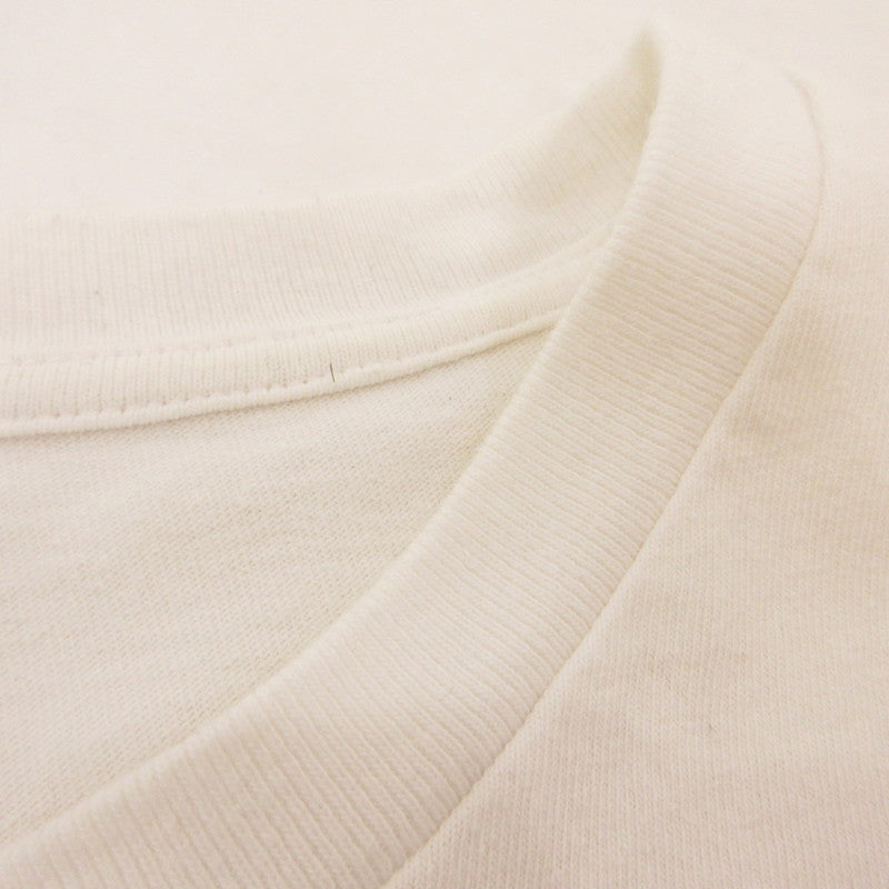 【中古】WACKOMARIA | ワコマリア WASHED HEAVY WEIGHT CREW NECK COLOR T-SHIRT 半袖Tシャツ 22SS-WMT-WT01 ホワイト サイズ:M