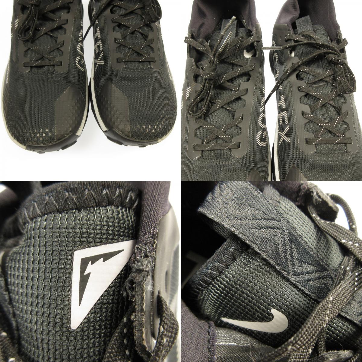 【中古】NIKE | ナイキ REACT PEGASUS TRAIL 4 GTX スニーカー DJ7926-001 ブラック 27.5cm