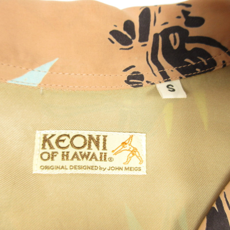 【中古】KEONI OF HAWAII | ケオニオブハワイ GAUGUIN WOODCUT III by JOHN MEIGS その他トップス SS38466 サイズ:S