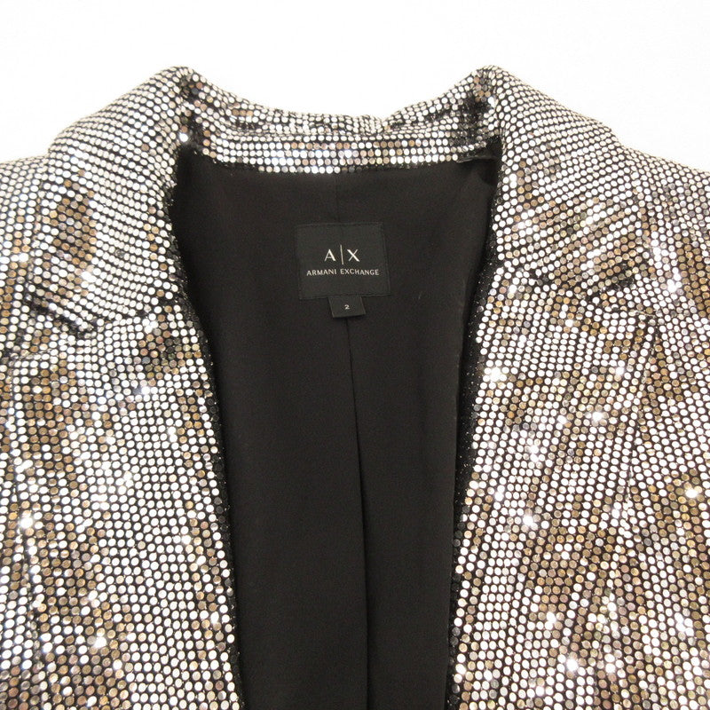 【中古】ARMANI EXCHANGE | アルマーニエクスチェンジ その他アウター 6GYG10 YNMSZ シルバー サイズ:2