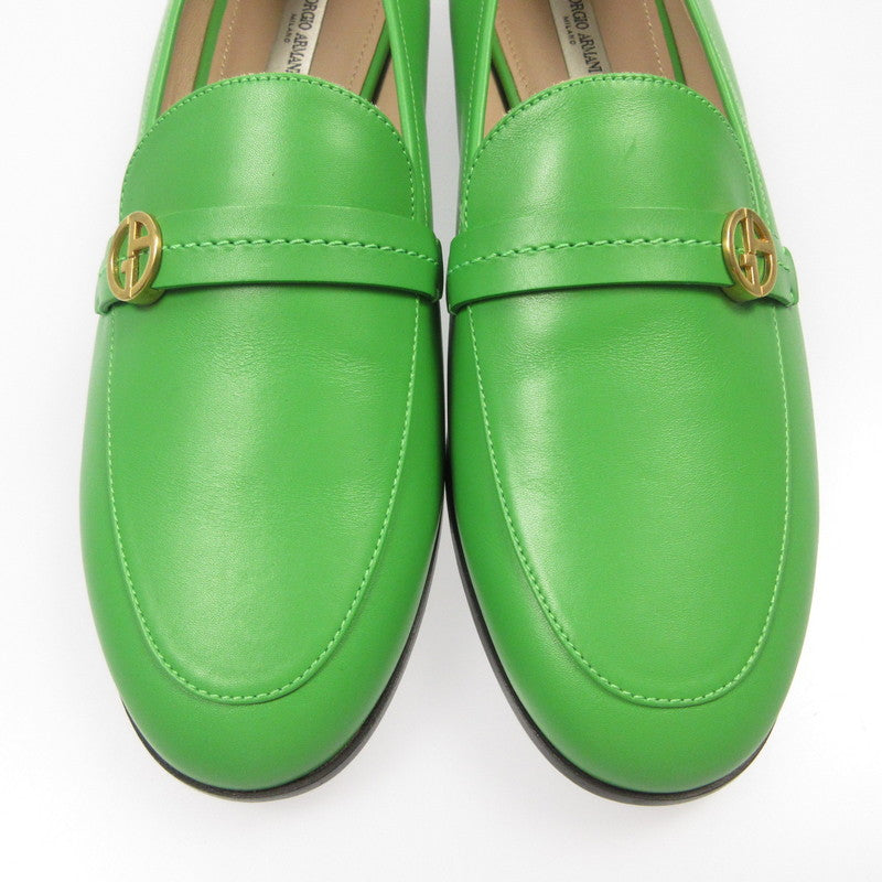 【中古】GIORGIO ARMANI | ジョルジオアルマーニ ローファー X1A060 グリーン