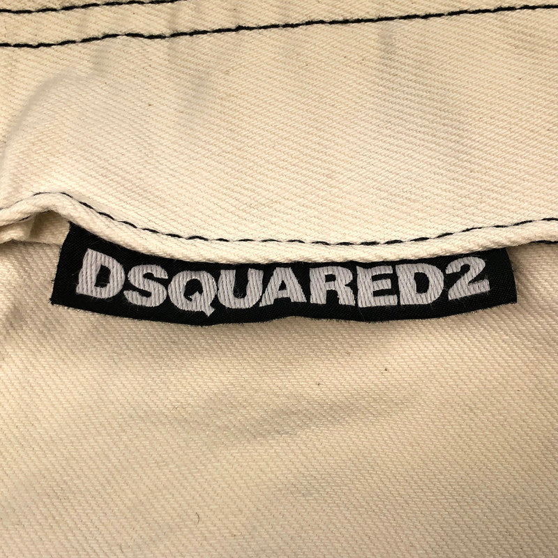 【中古】DSQUARED2 | ディースクエアード SEXY MERCURY JEAN デニムパンツ S71LB0736 2020S/S 国内正規品 ホワイト サイズ:48