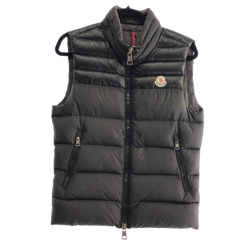 【中古】MONCLER | モンクレール DUPRES ダウンベスト B20914337085 サイズ:0 国内正規品 ブラック