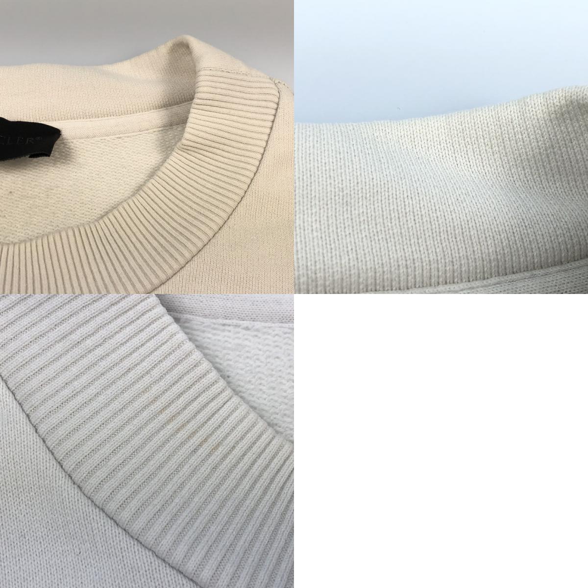 【中古】MONCLER | モンクレール MAGLIA GIROCOLLO スウェット 8G00013 899WD 2023S/S 国内正規品 グレー サイズ:M