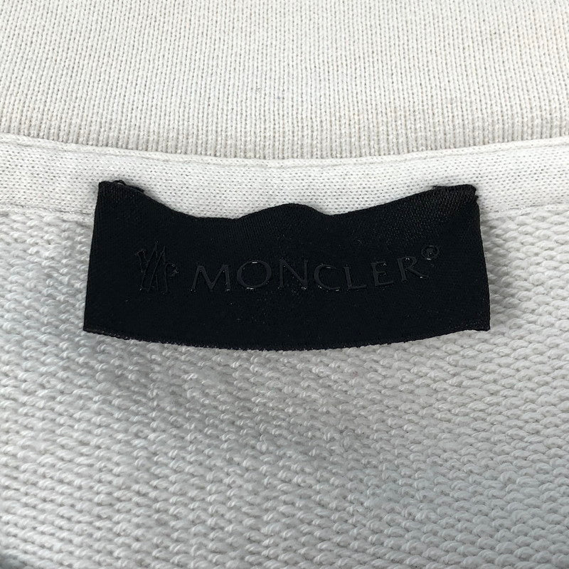 【中古】MONCLER | モンクレール MAGLIA GIROCOLLO スウェット 8G00013 899WD 2023S/S 国内正規品 グレー サイズ:M
