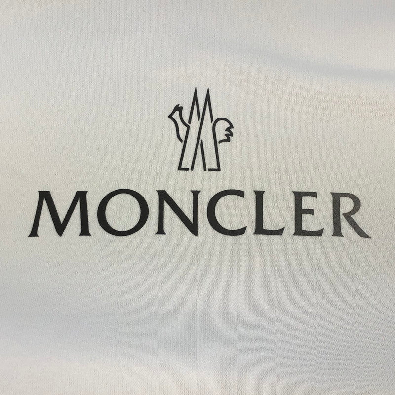 【中古】MONCLER | モンクレール MAGLIA GIROCOLLO スウェット 8G00013 899WD 2023S/S 国内正規品 グレー サイズ:M