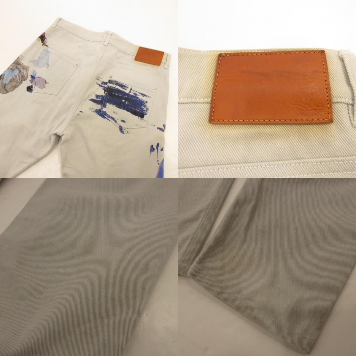 【中古】LOUIS VUITTON | ルイ・ヴィトン デニムパンツ HDD31WDGQ 国内正規品 グレー サイズ:31