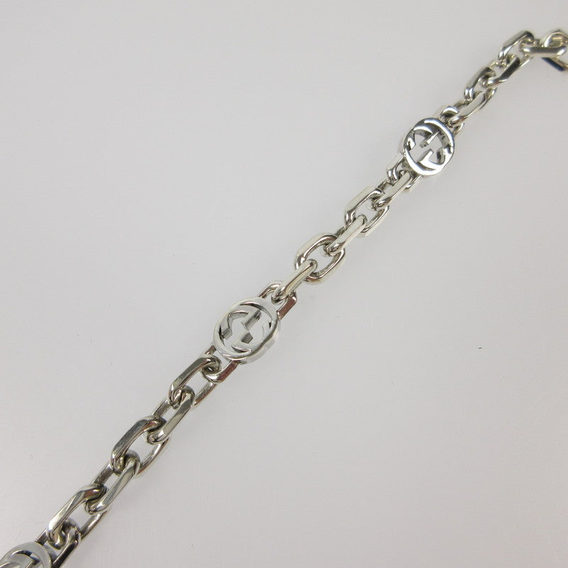 【中古】GUCCI | グッチ インターロッキングチェーン ブレスレット 620798