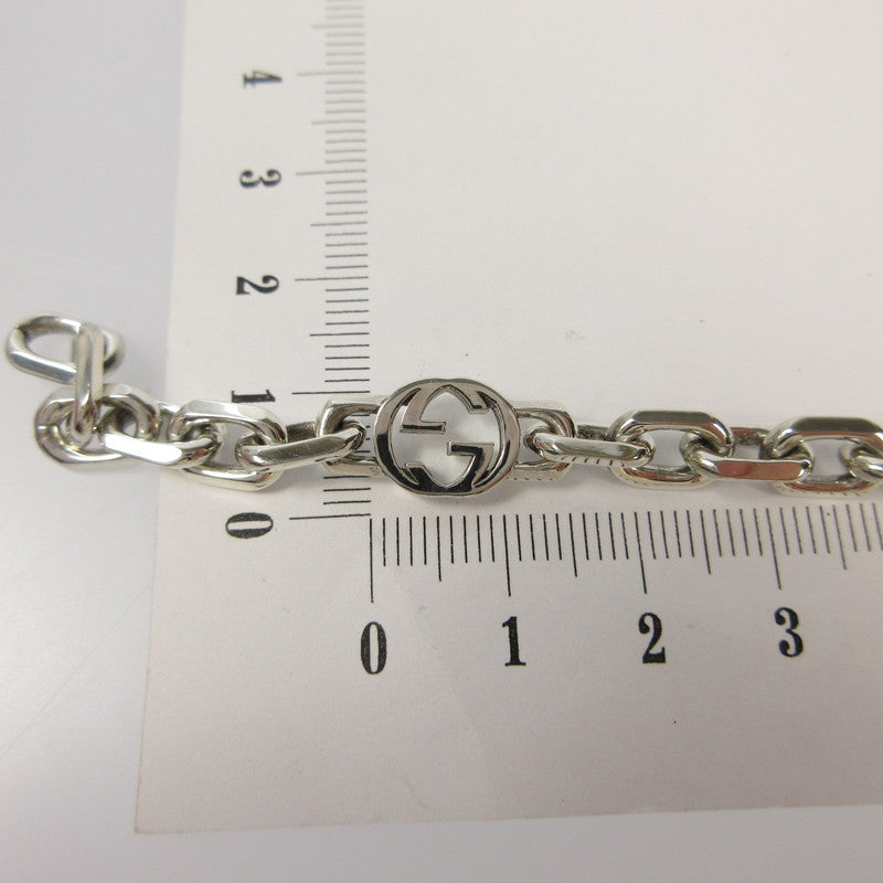 【中古】GUCCI | グッチ インターロッキングチェーン ブレスレット 620798