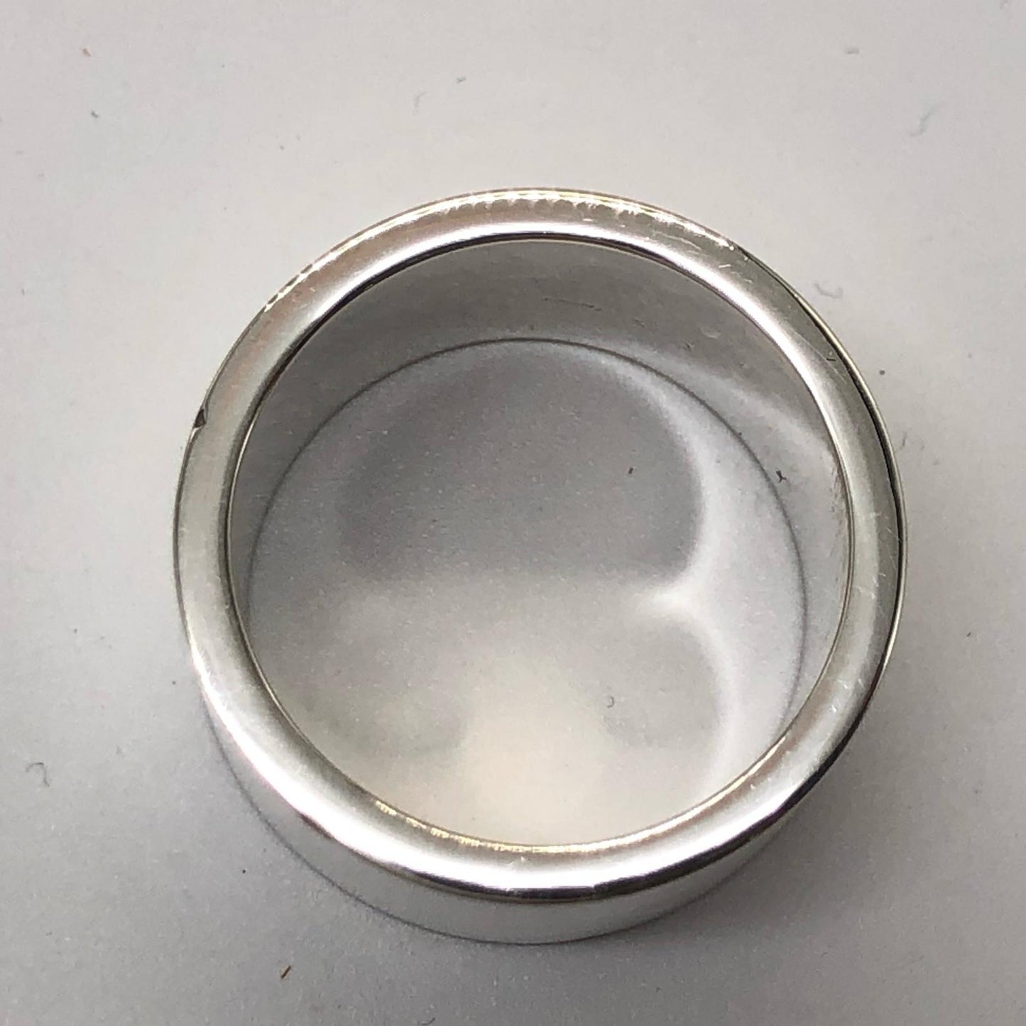 【中古】GUCCI | グッチ トレードマークワイド リング・指輪 シルバーリング