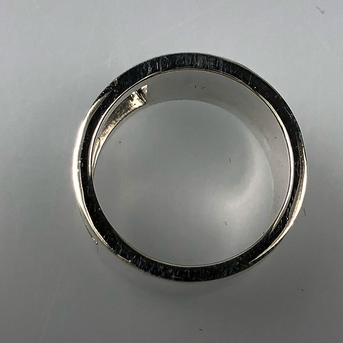 【中古】GUCCI | グッチ カットアウトGワイド リング・指輪 シルバーリング
